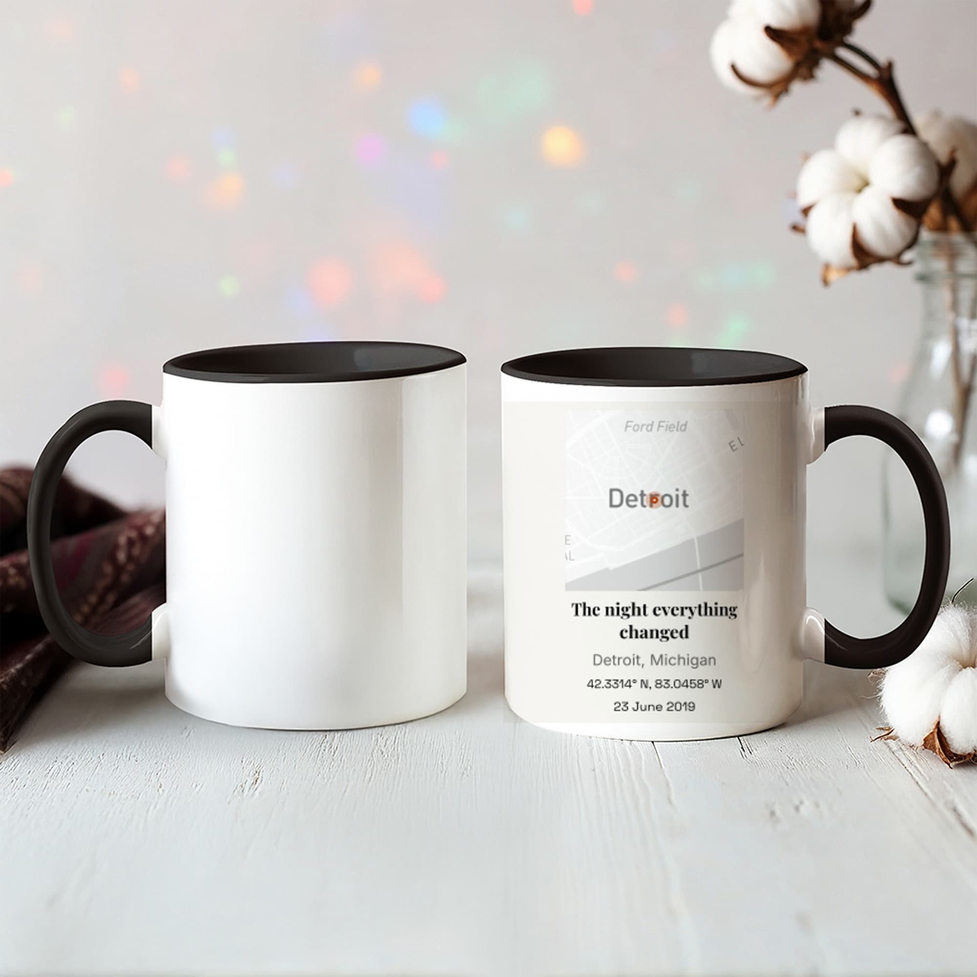 First Concert Memory on mug