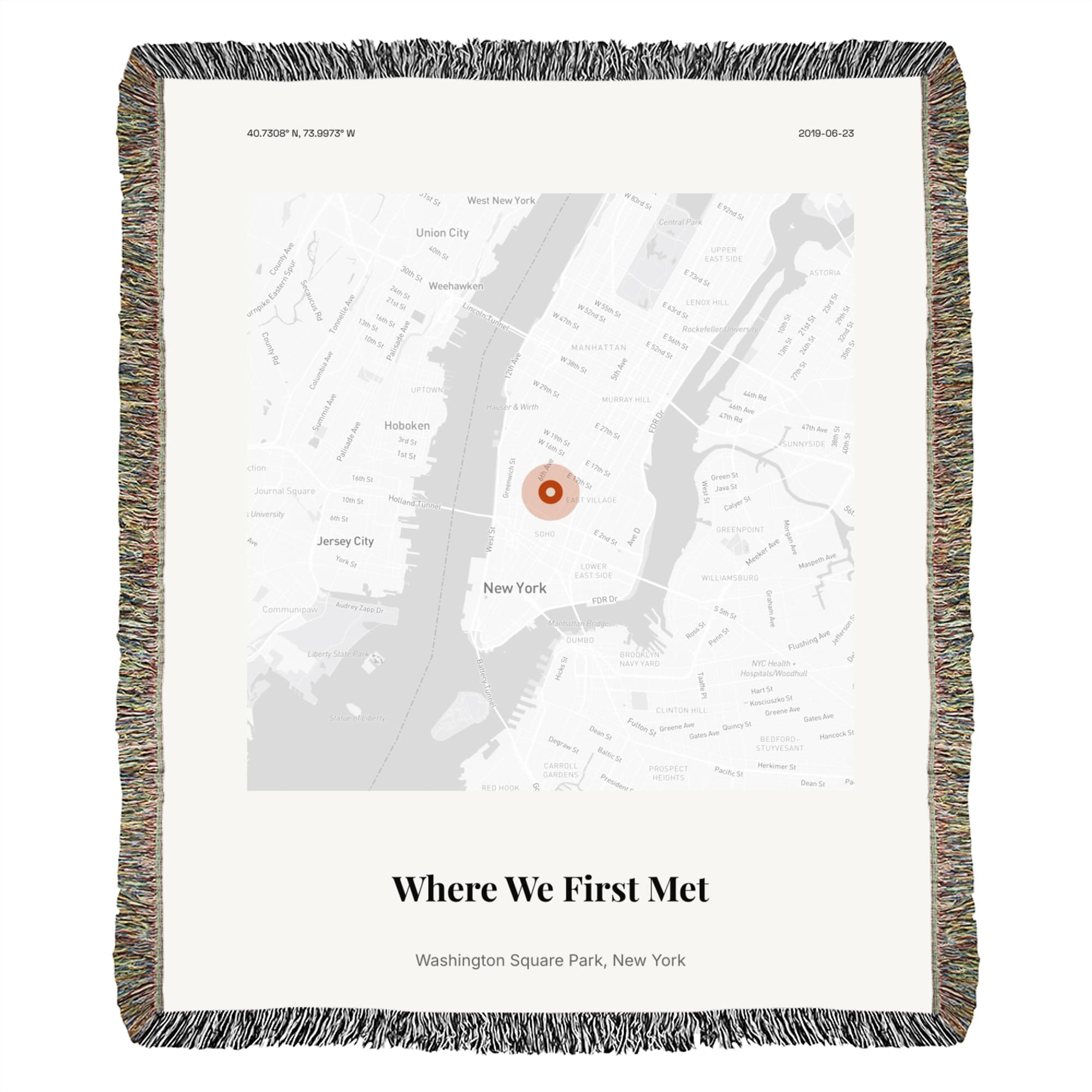 Where We First Met on throw