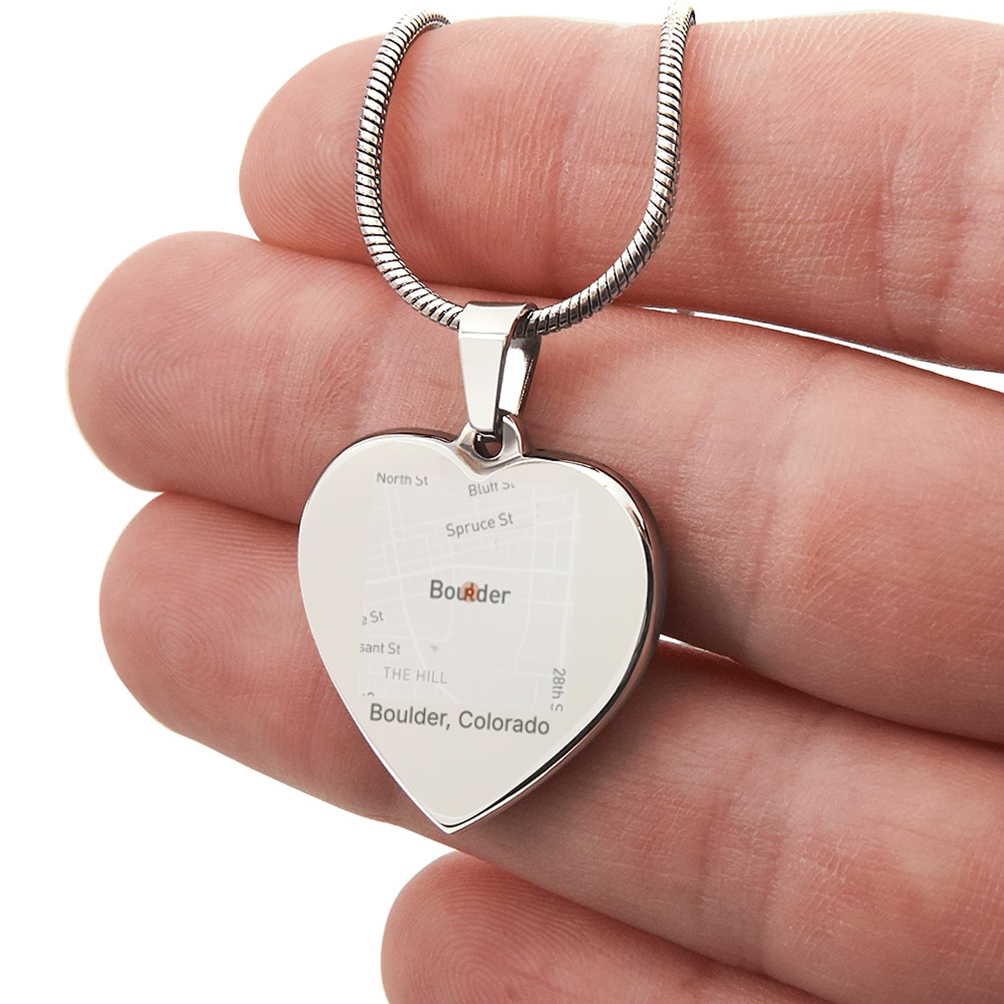 Campus Map Graduation on jewelry
