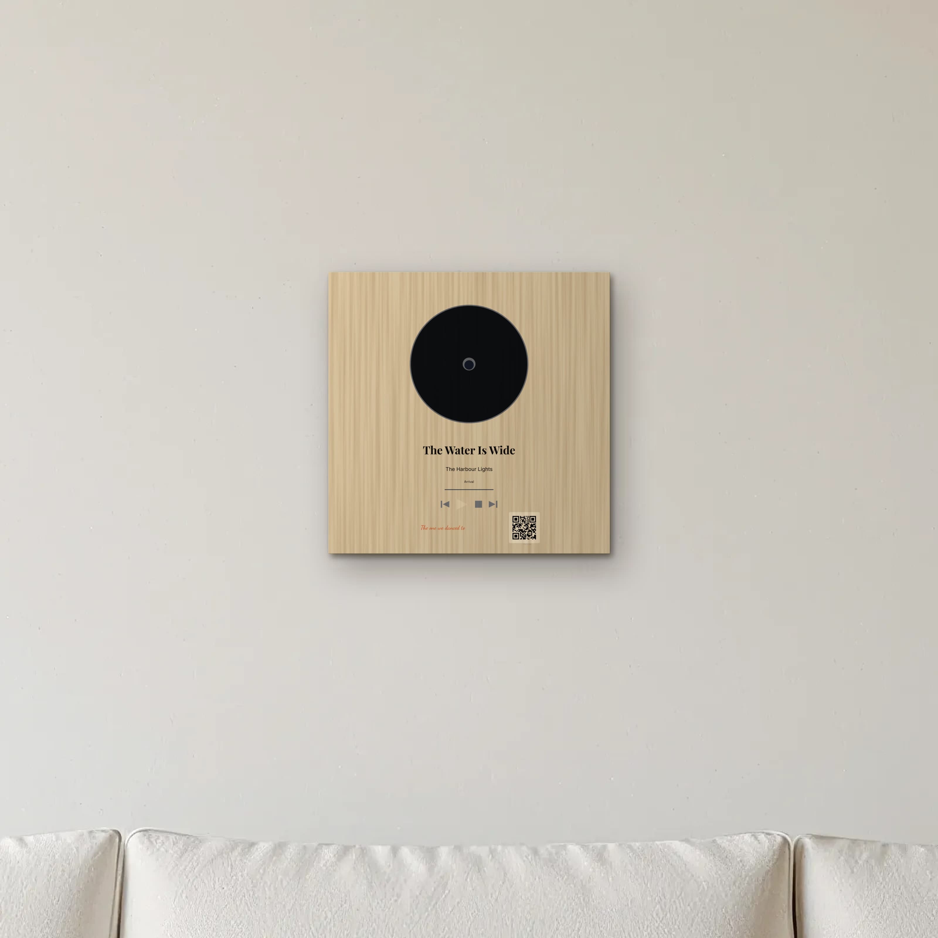 Our Song Art on wood