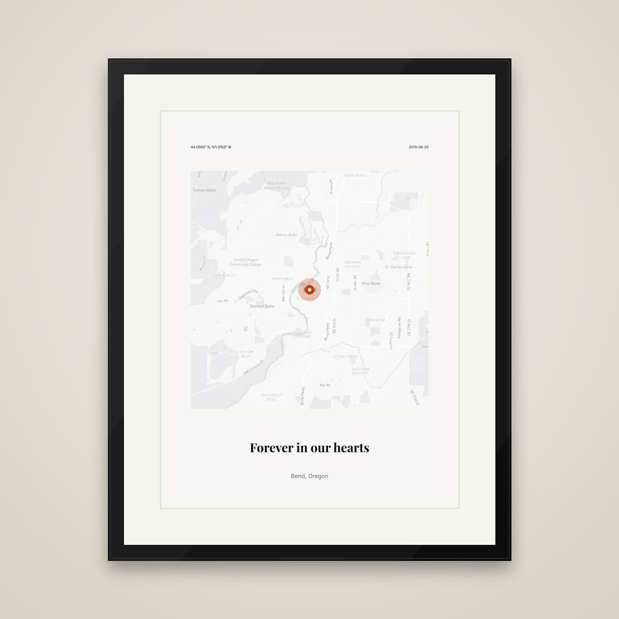 Pet Portrait on framed print