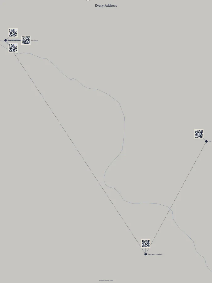 Every Address, a sample print
